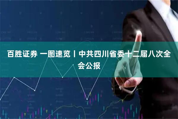 百胜证券 一图速览丨中共四川省委十二届八次全会公报